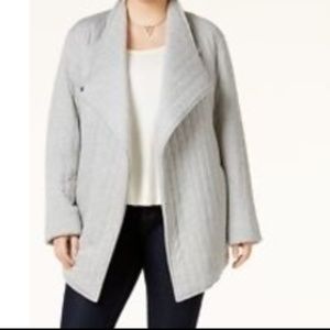 Rachel Roy Quilted Solid Jacket